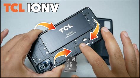 tcl phone sim card removal